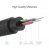 60179 Аудио кабель 3,5мм - 3,5мм UGREEN AV112, цвет: сине-черный, длина: 1m можно капить на ugreen.by